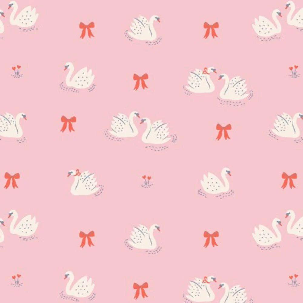 Swan of a Kind Baby Blanket