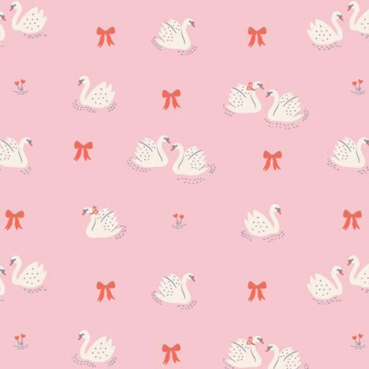 Swan of a Kind Baby Blanket