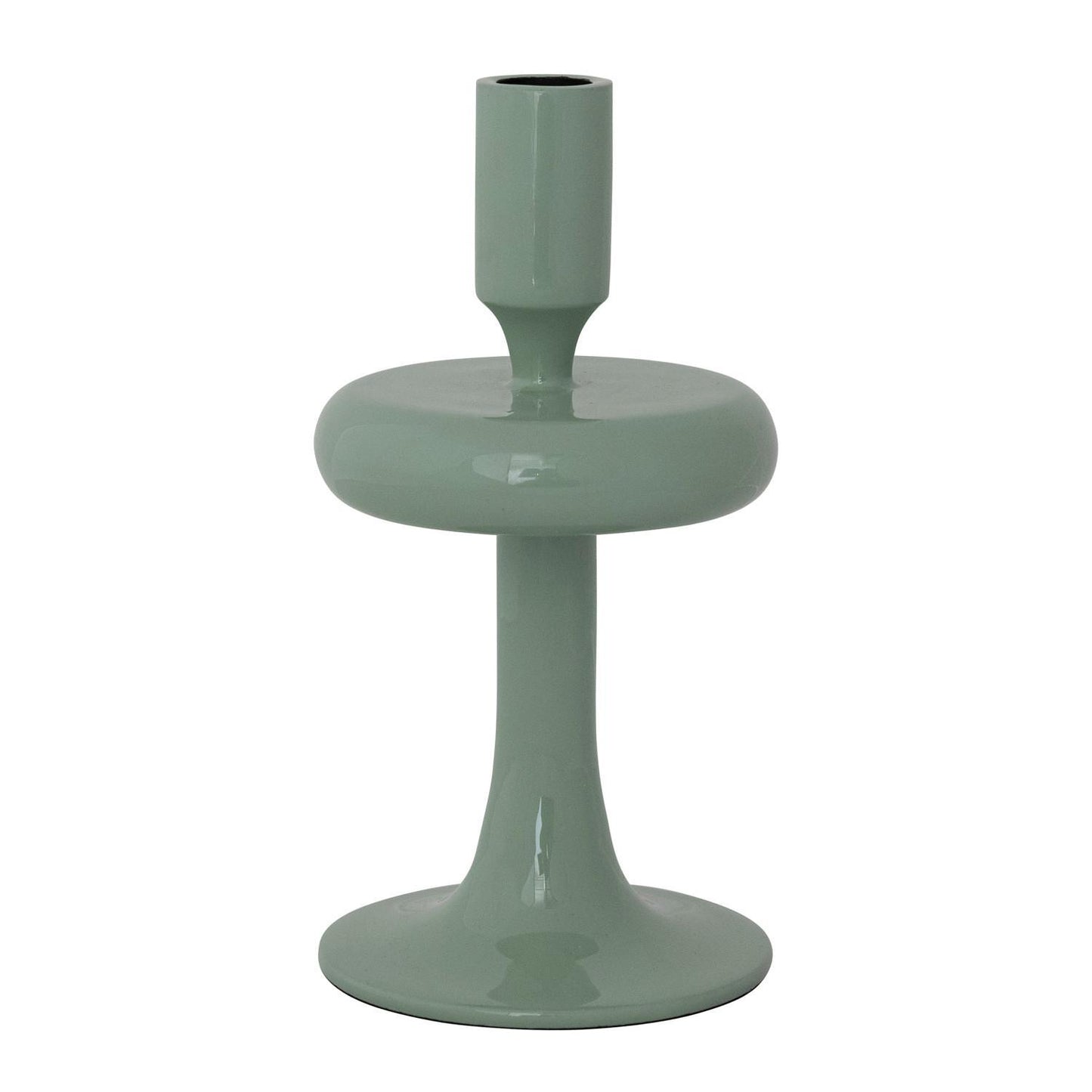 Enameled Aluminum Candle Holder