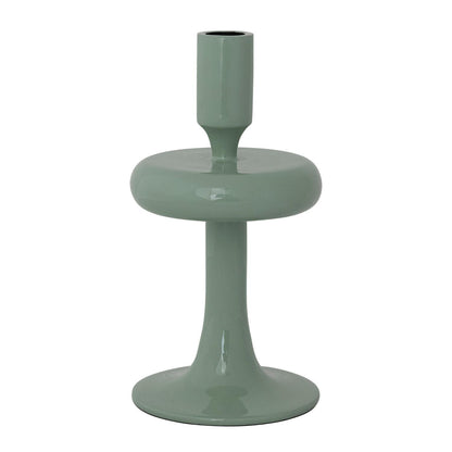 Enameled Aluminum Candle Holder