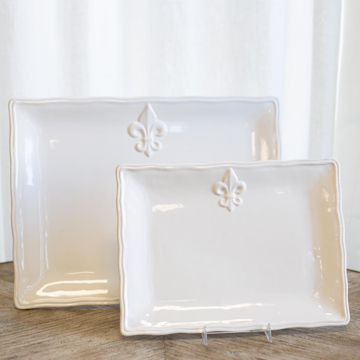 Fleur de Lis Platter