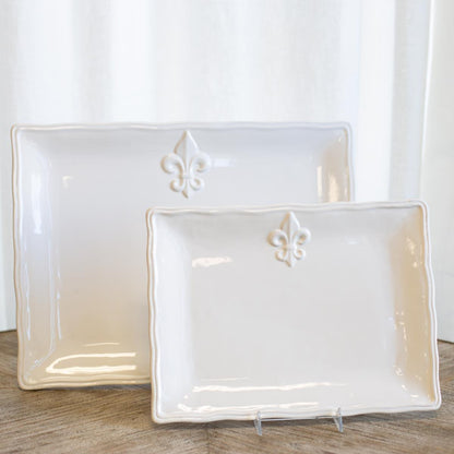 Fleur de Lis Platter