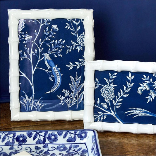Aviary High Gloss Faux Bamboo Frame
