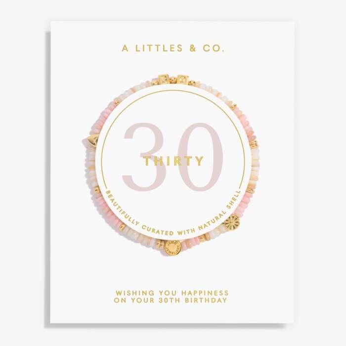 Milestone Birthday Bracelet