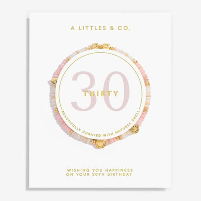 Milestone Birthday Bracelet