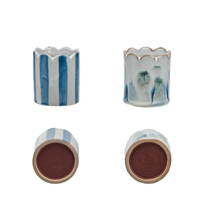 Scalloped Match Holder w/ Striker