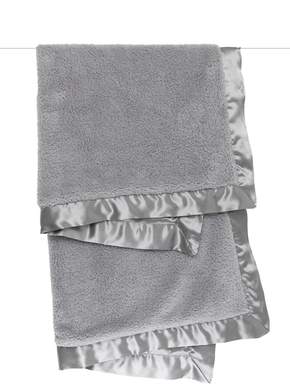 Chenille Satin Toddler Blanket