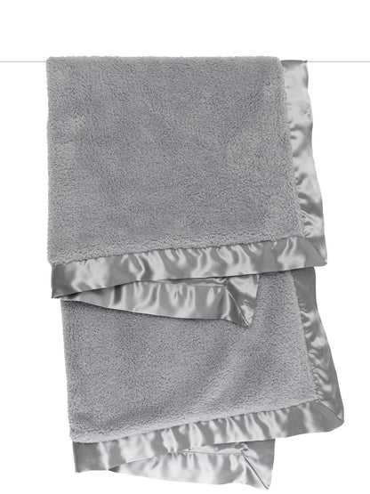 Chenille Satin Toddler Blanket