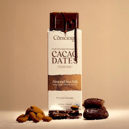 Date Sweetened Dark Chocolate Bars