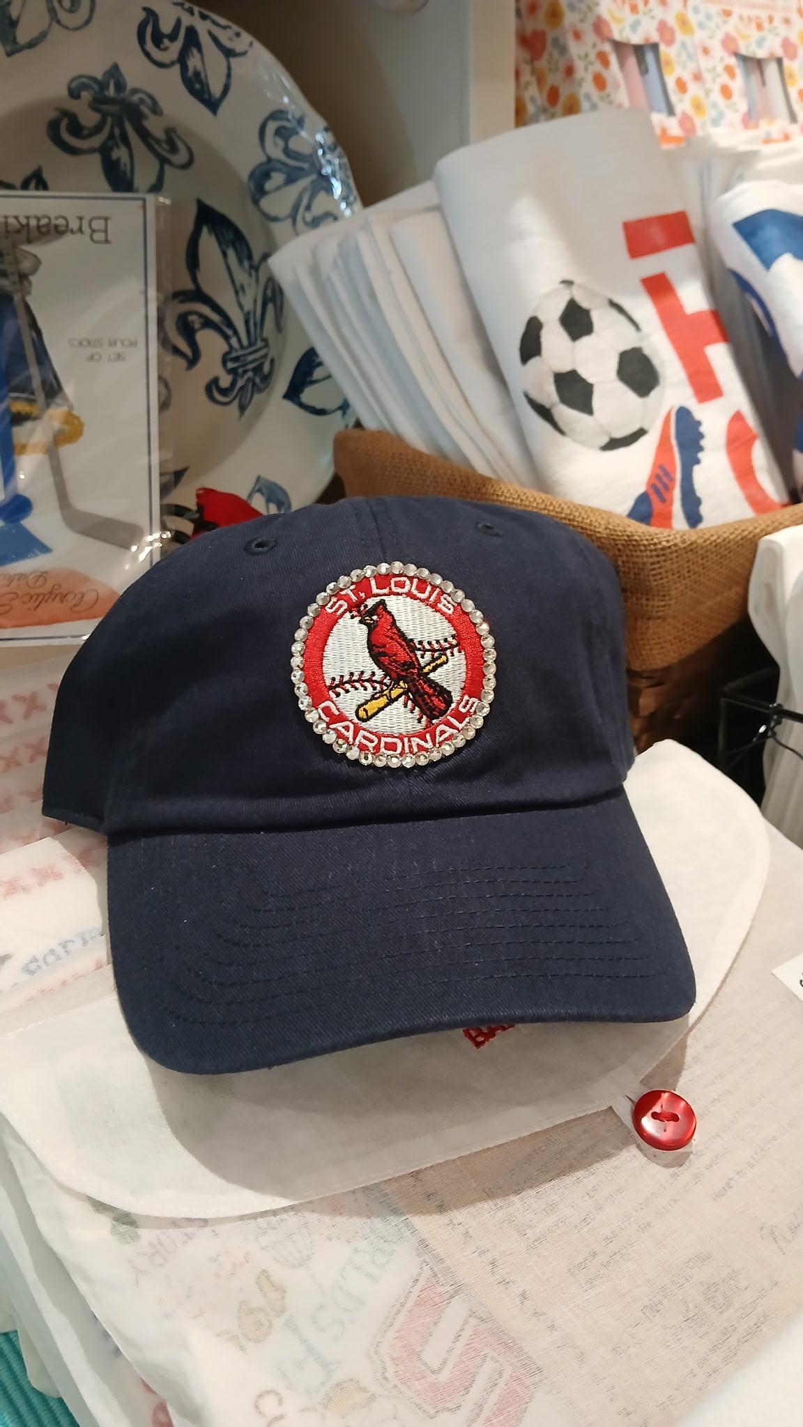 St. Louis Cardinals Baseball Hat - bling patch