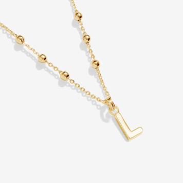 Alphabet Initial Necklace