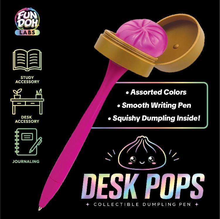 Fun Doh Desk Pops Squishy Pens