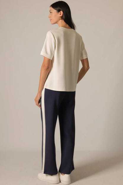 Side Stripe Wide Leg Pants
