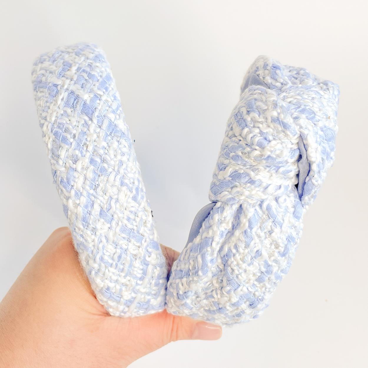 Tweed Padded Knot Headband