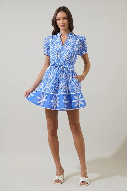 Alexie Floral Susi Shift Mini Dress