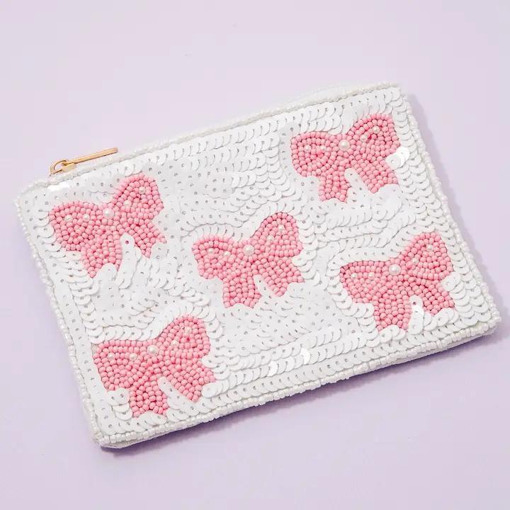 Seed Beaded Coin Purse