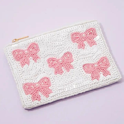 Seed Beaded Coin Purse