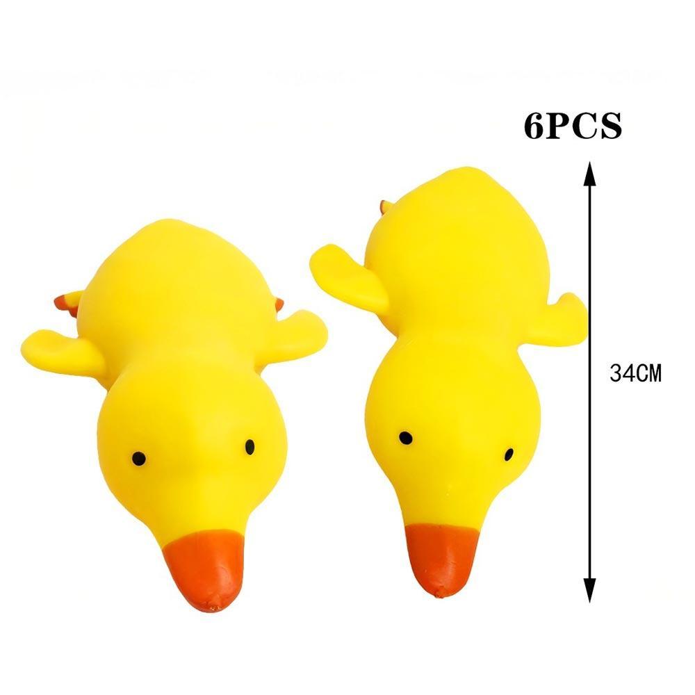 Jumbo Duck Cube Squeeze Squishy Stress Relief Toy