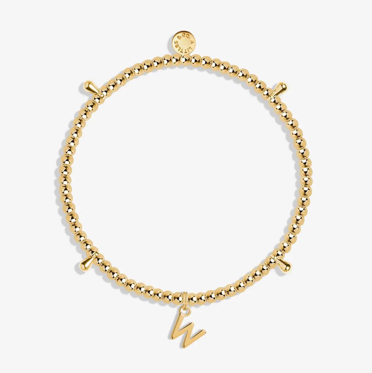 Alphabet Initial Bracelet