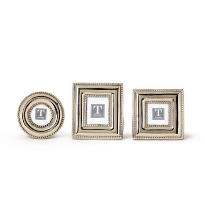 Silver Bead Mini Frames