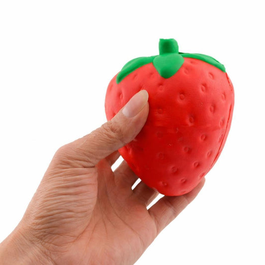 Large Strawberry Slow Rising Stress Toy