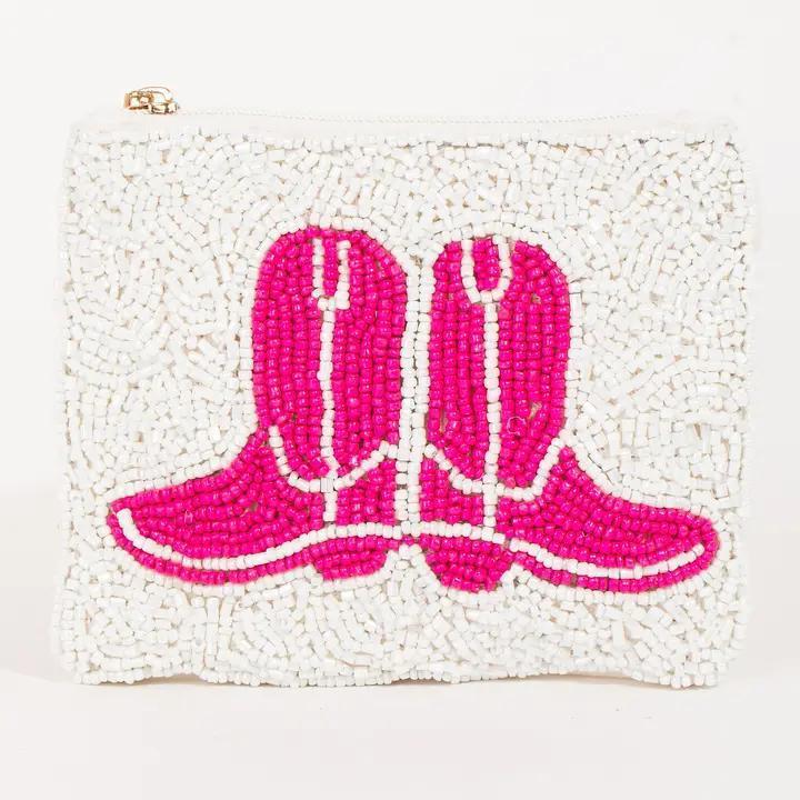 Seed Beaded Coin Purse