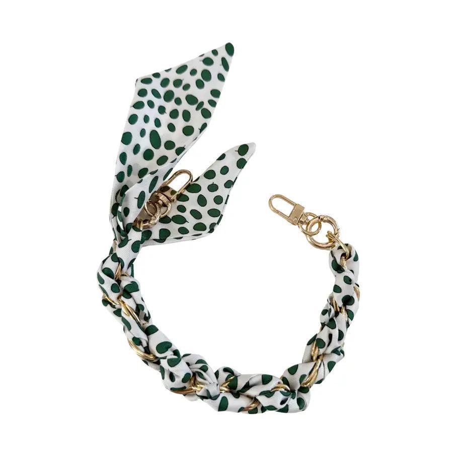Gold Phone Chain with Scarf