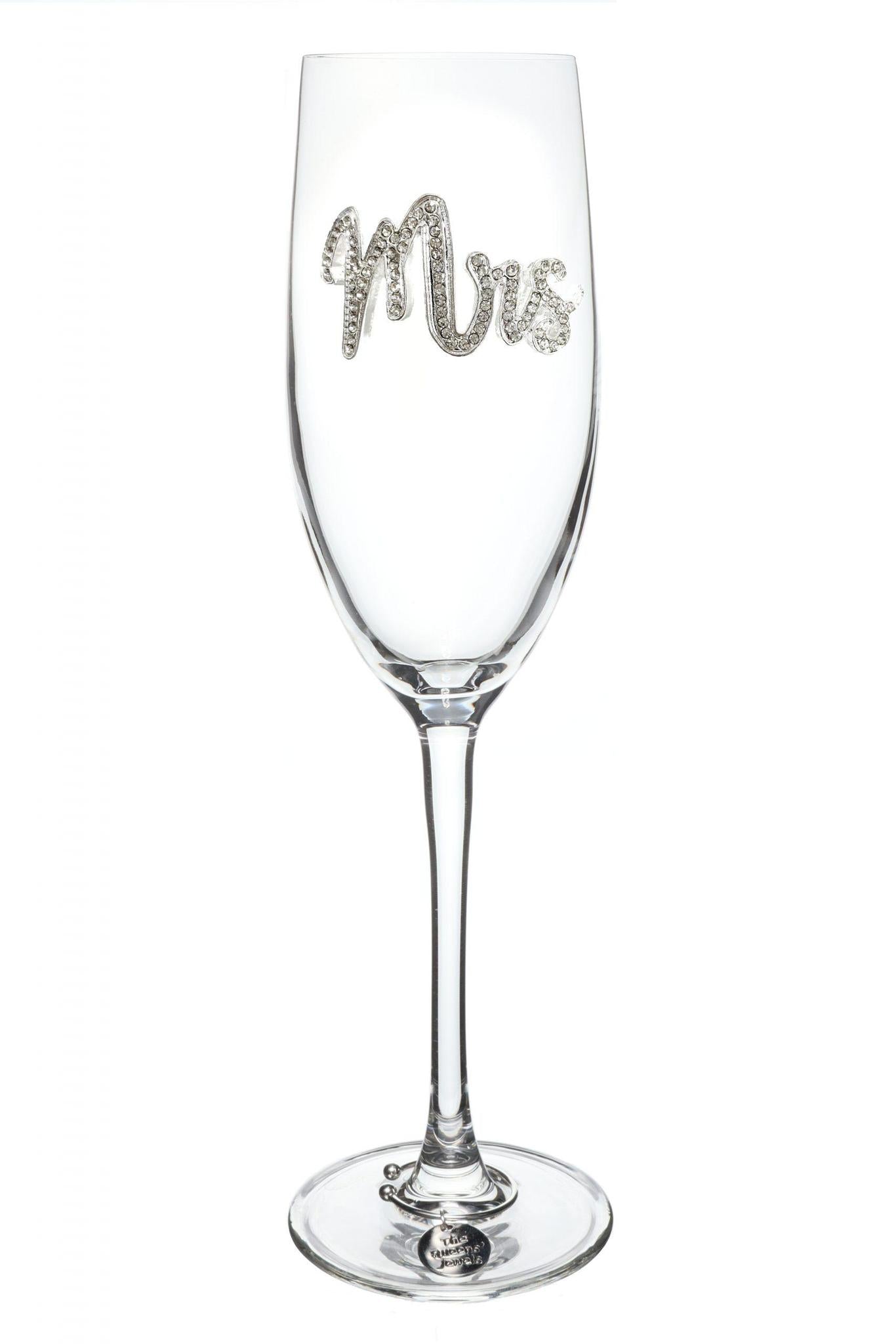 Mrs Jeweled Glass