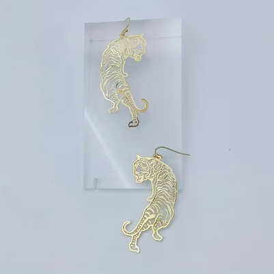 Tiger Earrings