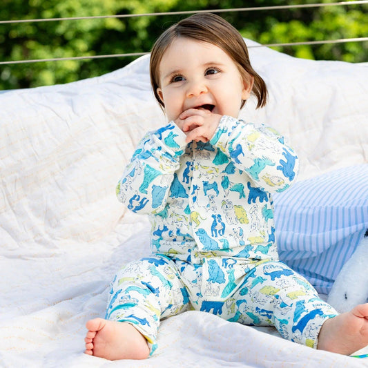 Blue – It’s a Paw-ty Magnetic Convertible Coverall