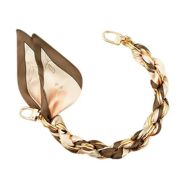 Gold Phone Chain with Scarf