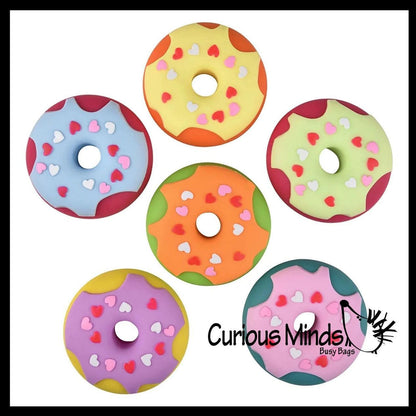 Squishy Donut with Removable Frosting