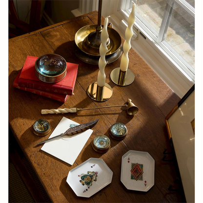 Lights Out Antiqued Gold Candle Snuffer
