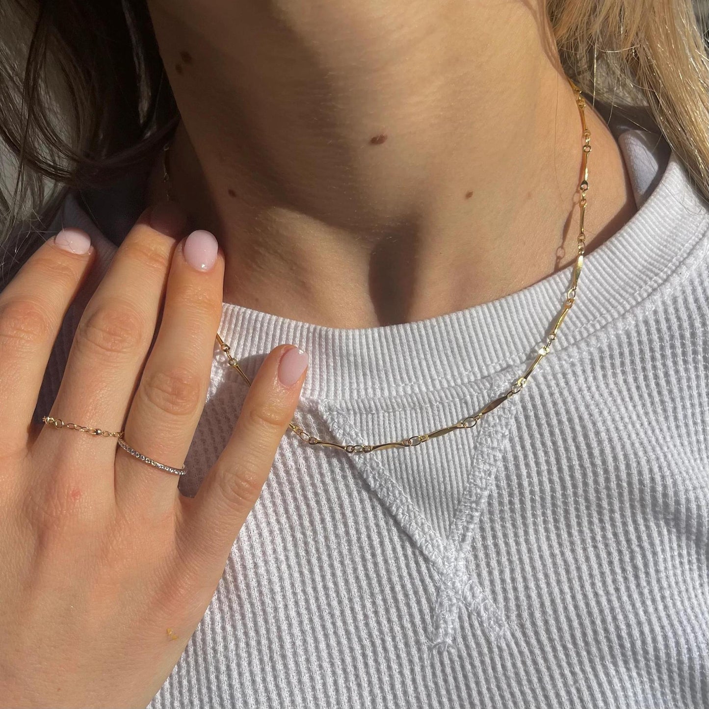 Nikki Gold Filled Chain Necklace