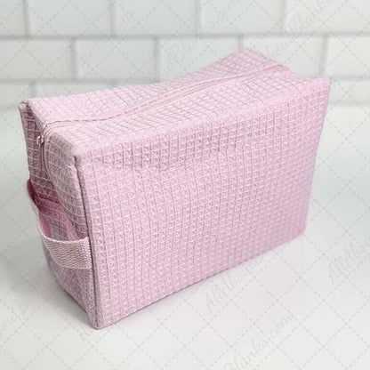 Medium Waffle Cosmetic Bags