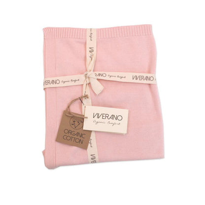MILAN KNIT ORGANIC COTTON BABY BLANKET