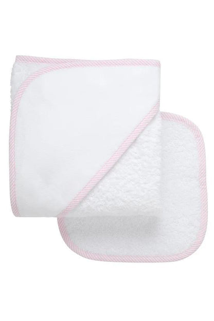 Baby Hooded Towel & Washcloth Set