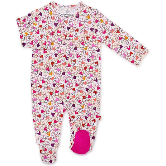 Heart to Heart Modal Magnetic Footie