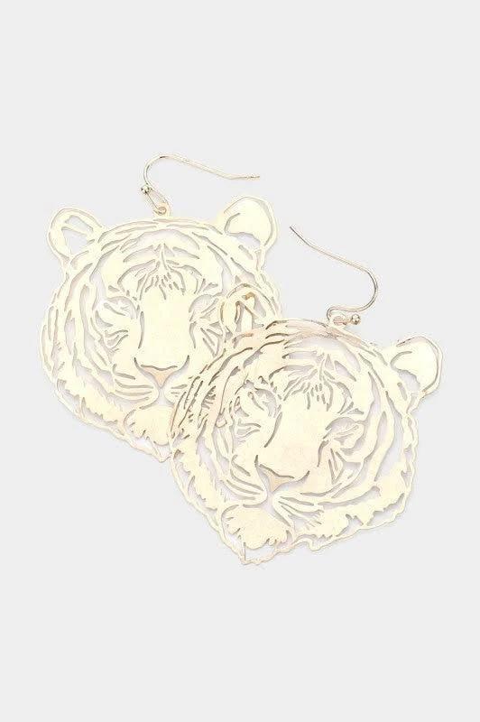 Tiger Earrings