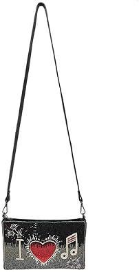 I Love Music Crossbody Handbag
