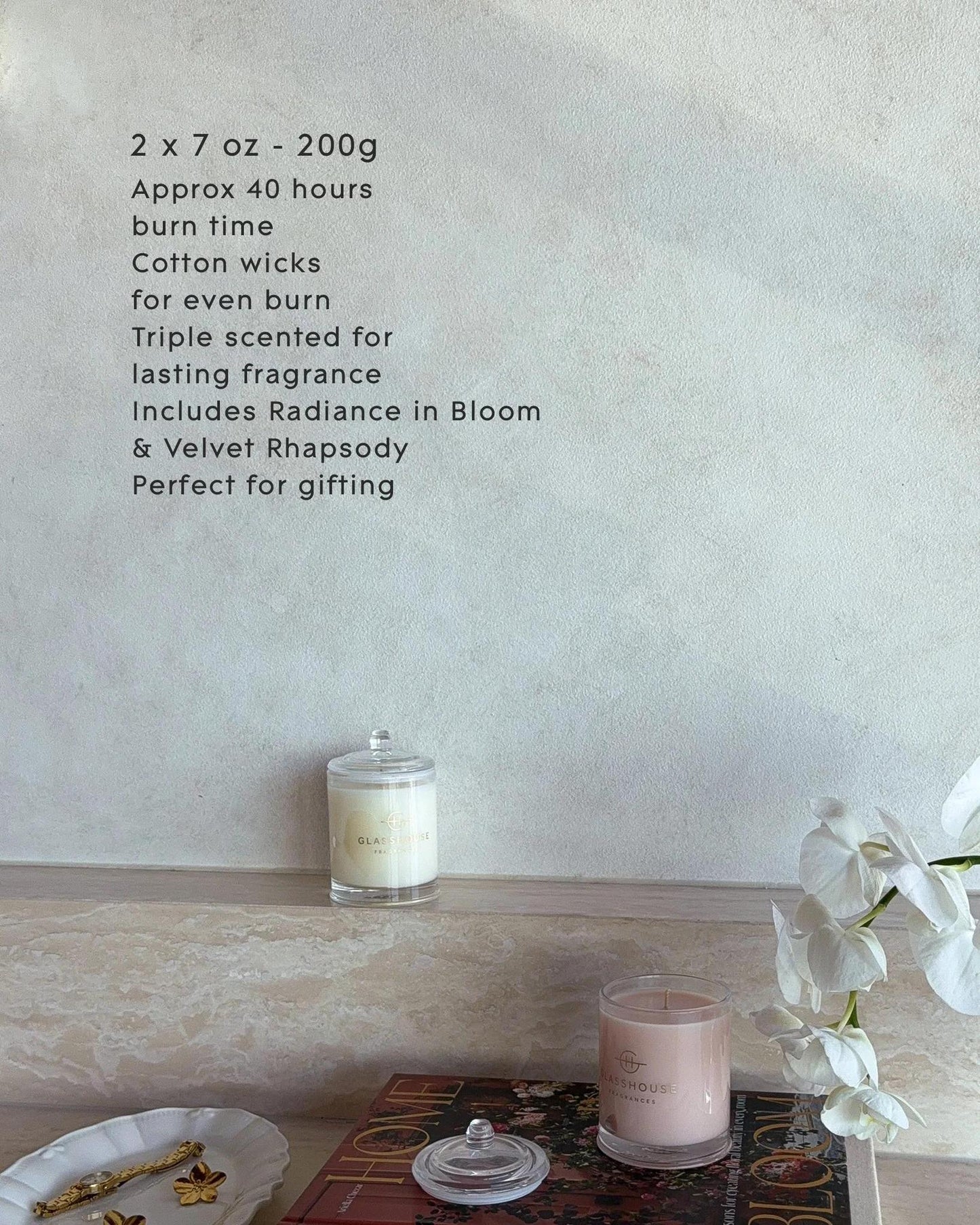 Soy Candle Duo Gift Set