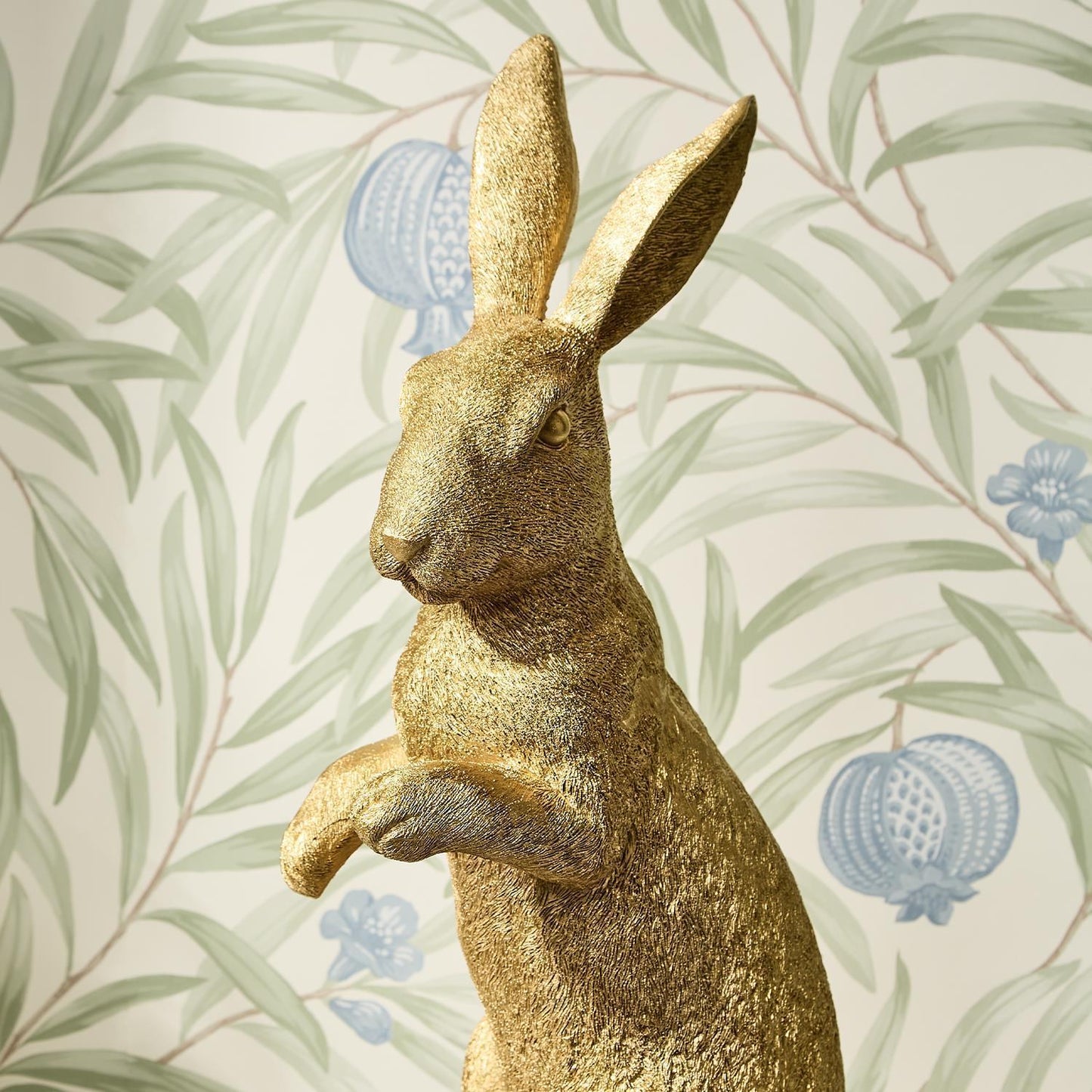 Golden Bunny Decor