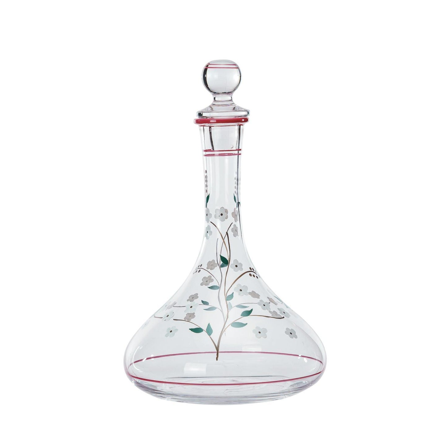 Painted Vintage Style Decanter