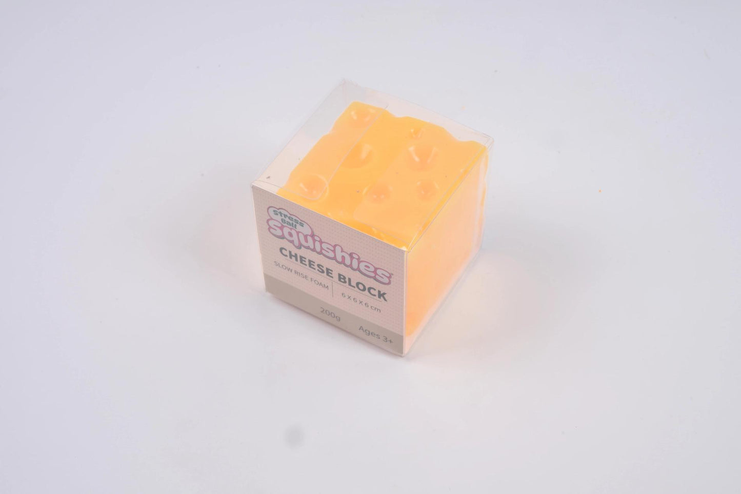 Stress Ball Squishies Cheese Block
