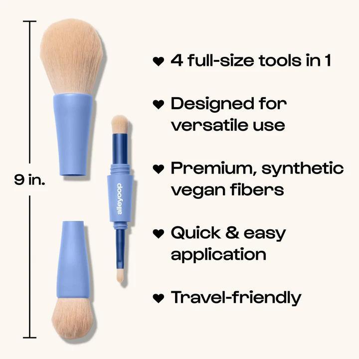 Overachiever - 4-in-1 Makeup Brushes
