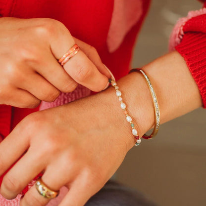 Colorful Pearl Bracelet