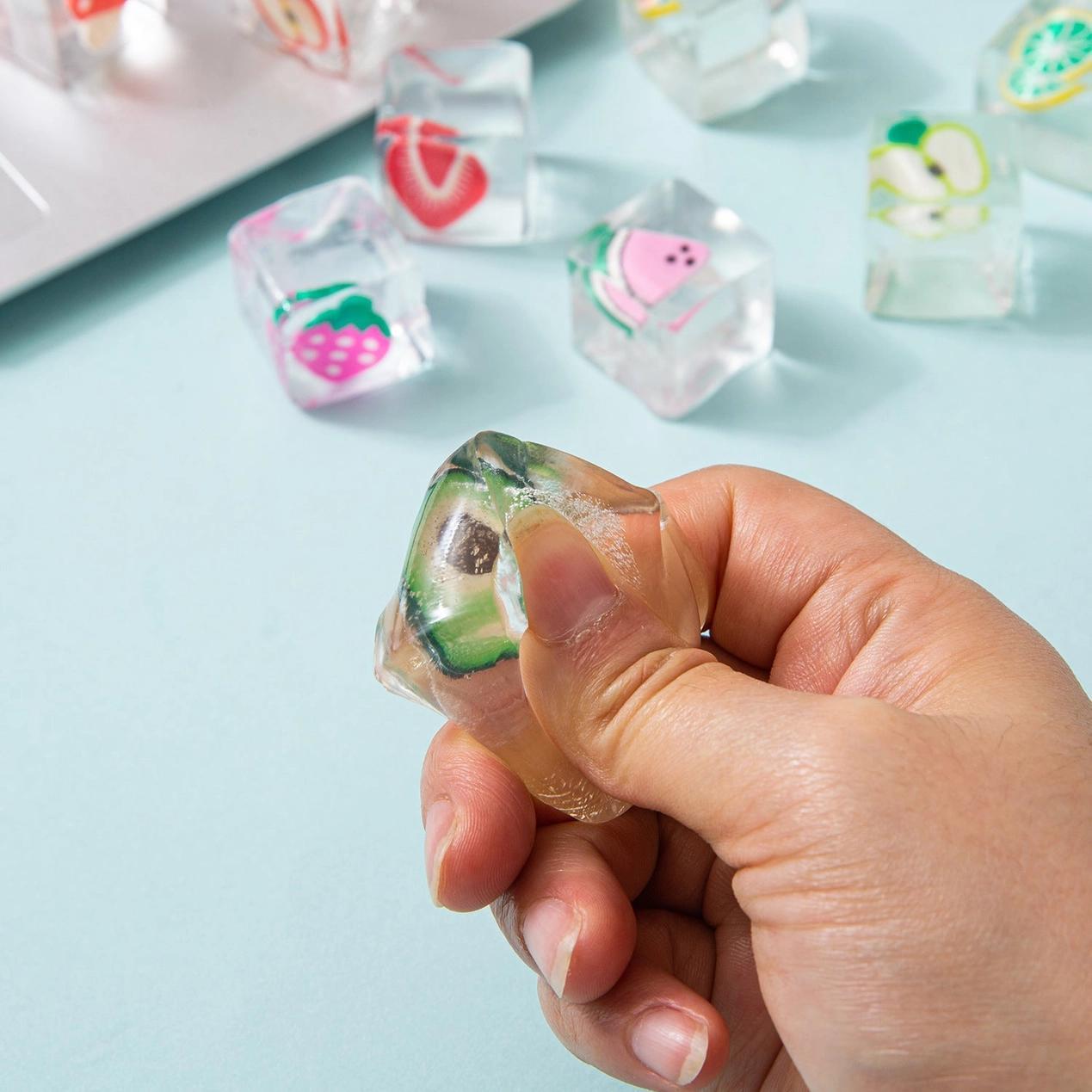 Mini Ice Cube Squishy Toy