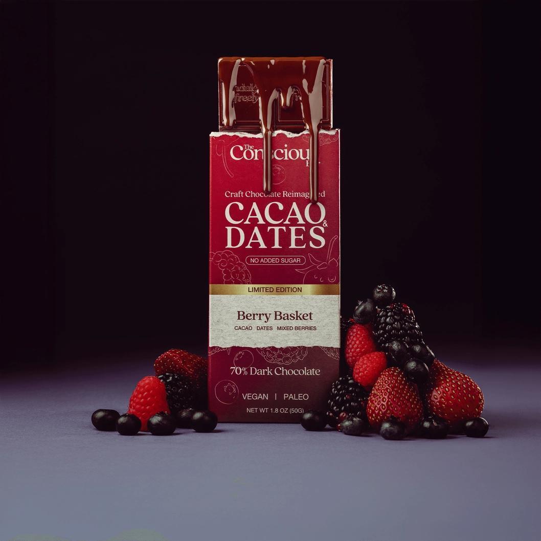 Date Sweetened Dark Chocolate Bars