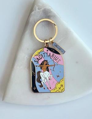 Zodiac Keychain