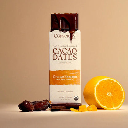Date Sweetened Dark Chocolate Bars